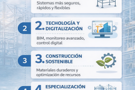 Tendencias 2025 en equipos y estructuras para la construcción